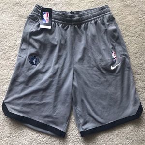 NBA Official Timberwolves Athletic Shorts